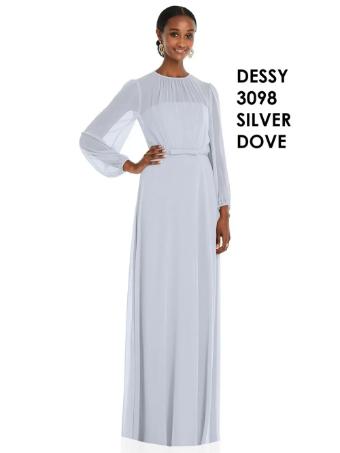 Dessy #DESSY 3098 SILVER DOVE #0 default thumbnail